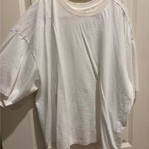 FP Movement by Free People White Short Sleeve Tee